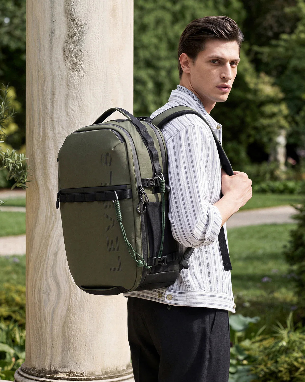 Alaska Airlines carry on backpack for flexible travel packing