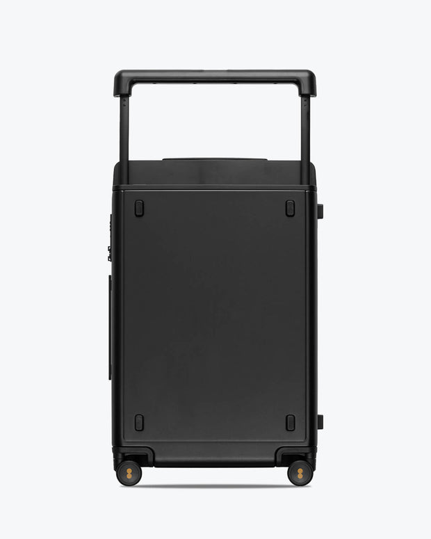 large luggage with wide handle back view