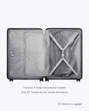 Luminous Textured Carry-On 20'' Grey