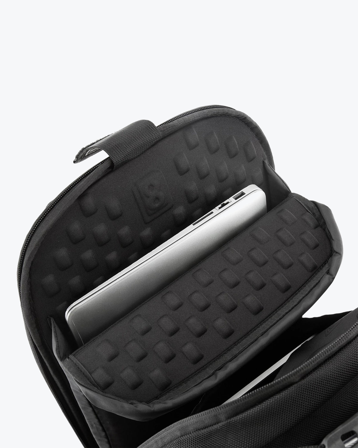 The laptop compartment of LEVEL8 Atlas backpack